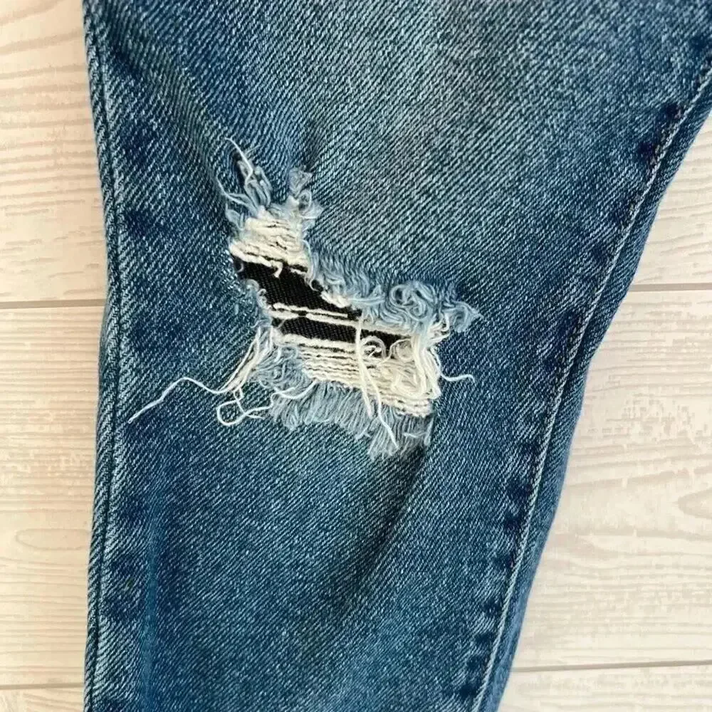 Art Class Girls' 2 pair distressed jeans Size 6